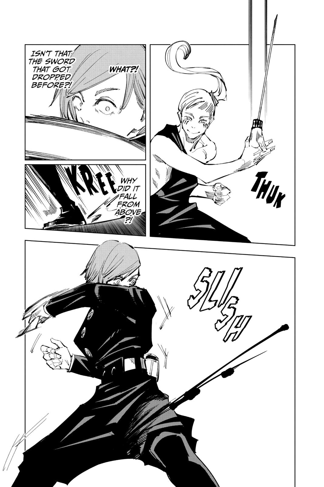 Jujutsu Kaisen Manga Chapter 99 page 10 - The Shibuya Incident, Part 17 scene