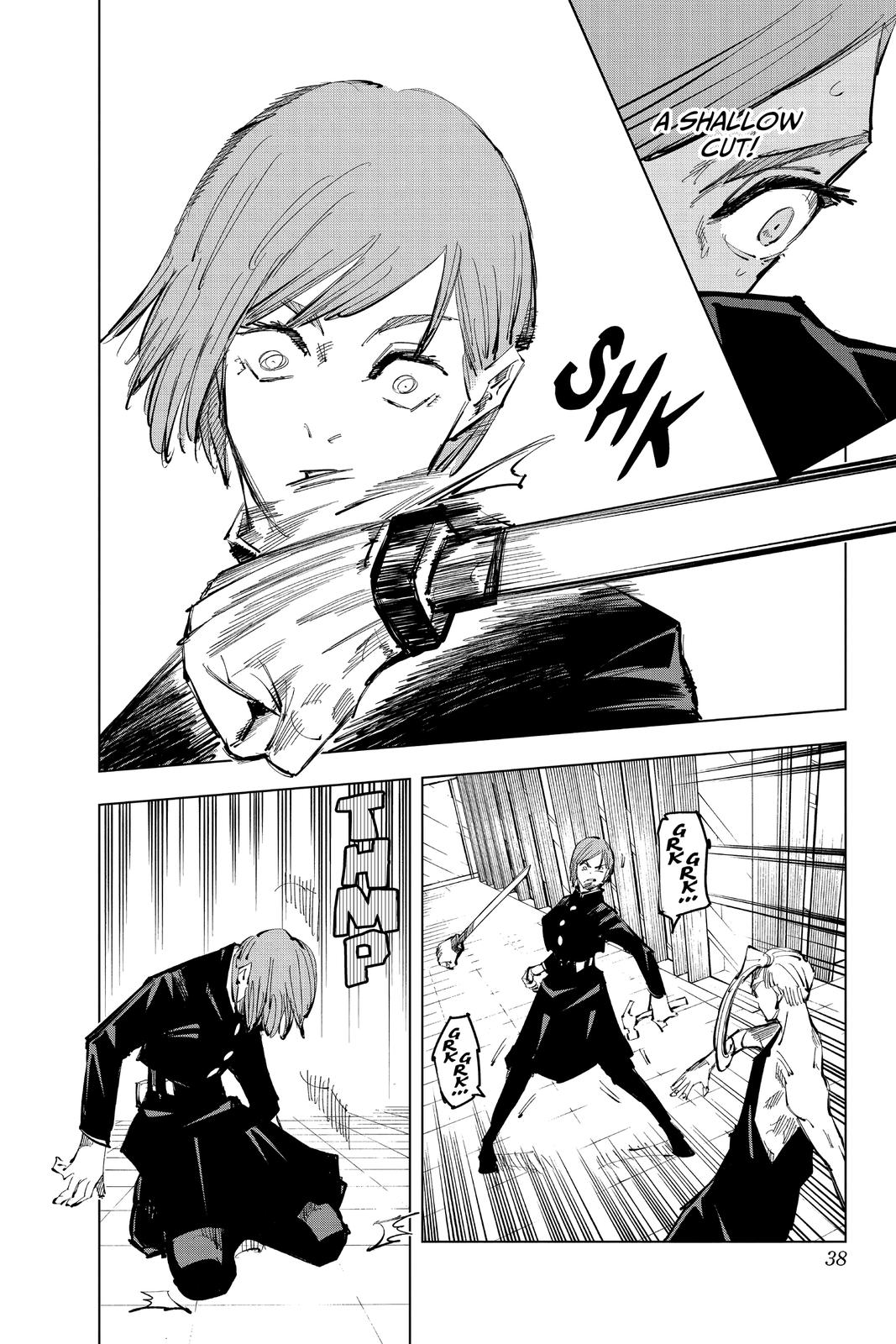 Jujutsu Kaisen Manga Chapter 99 page 11 - The Shibuya Incident, Part 17 scene