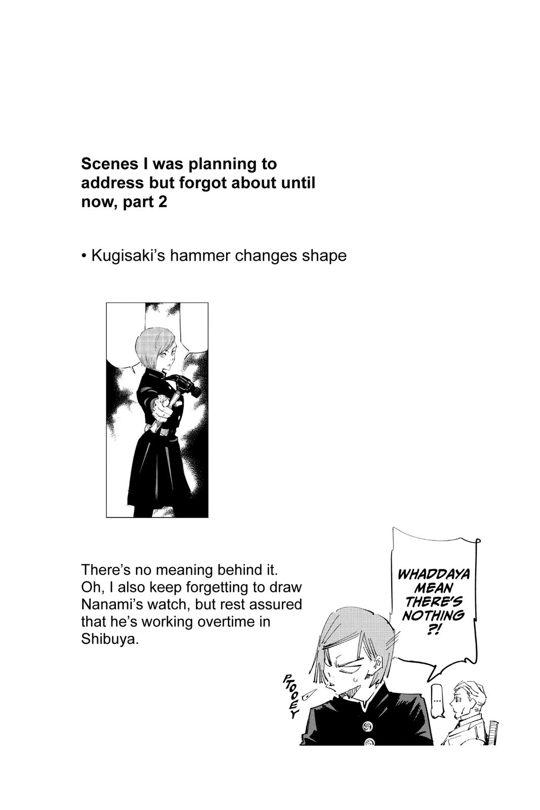 Jujutsu Kaisen Manga Chapter 99 page 19 - The Shibuya Incident, Part 17 scene